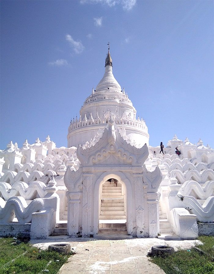 Templo de  Minkun en Myanmar