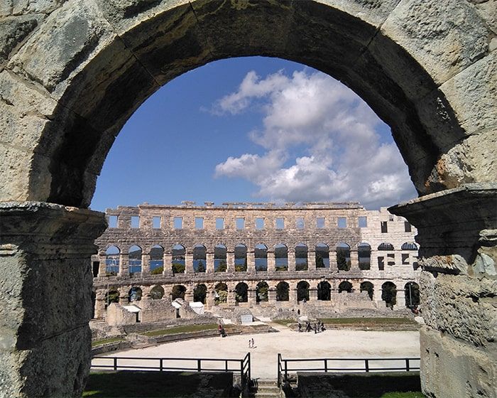 El Anfiteatro en Pula