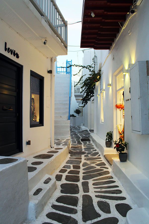 Calles de Miconos