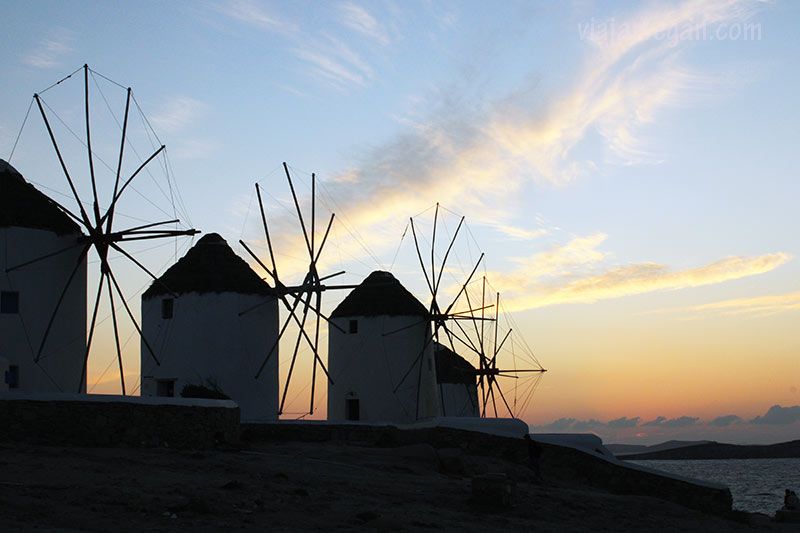 Molinos en Miconos